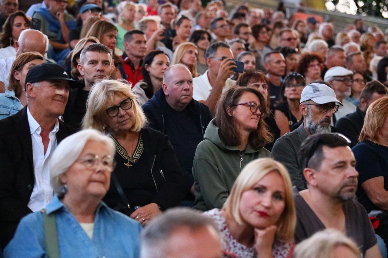 Kielce: Koncert Another Pink Floyd i Marka Radulego w Amfiteatrze Kadzielnia oczarował publiczność największymi dziełami zespołu