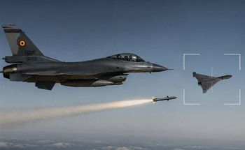 Gorąco nad Morzem Czarnym. F-16 strącił drona nad krajem NATO