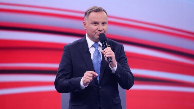 Debata prezydencka w TVP. Andrzej Duda o obowiązkowych szczepieniach