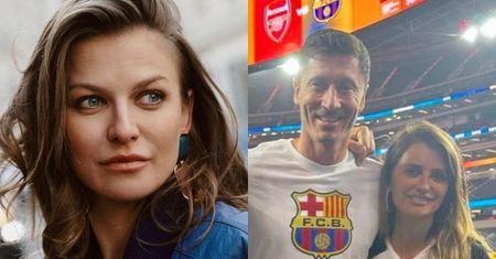 Robert Lewandowski pozuje w objęciach Penelope Cruz. Tak zdjęcie skomentowała Anna