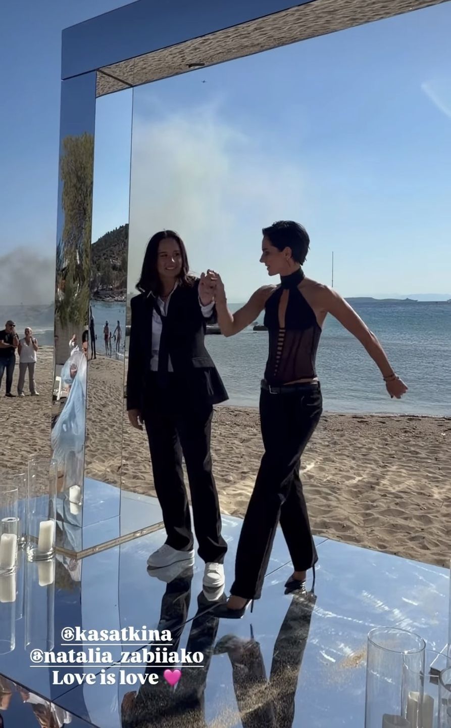 Daria Kasatkina i Natalia Zabijako