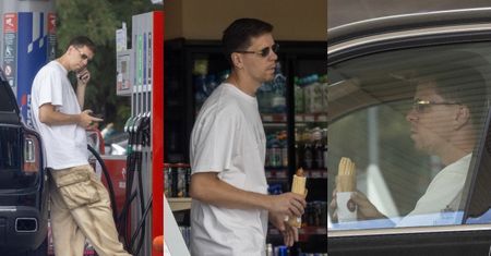 Wojciech Szczęsny tankuje na stacji swojego rolls royce'a wartego 2,5 miliona złotych. Przy okazji skusił się na hot-doga (ZDJĘCIA)