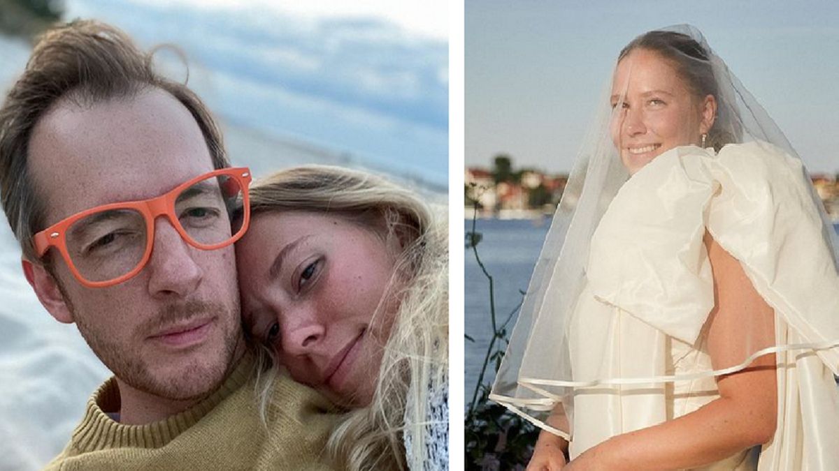 Synowa Gessler dopiero teraz pokazała to zdjęcie z wesela. Nikt się nie spodziewał