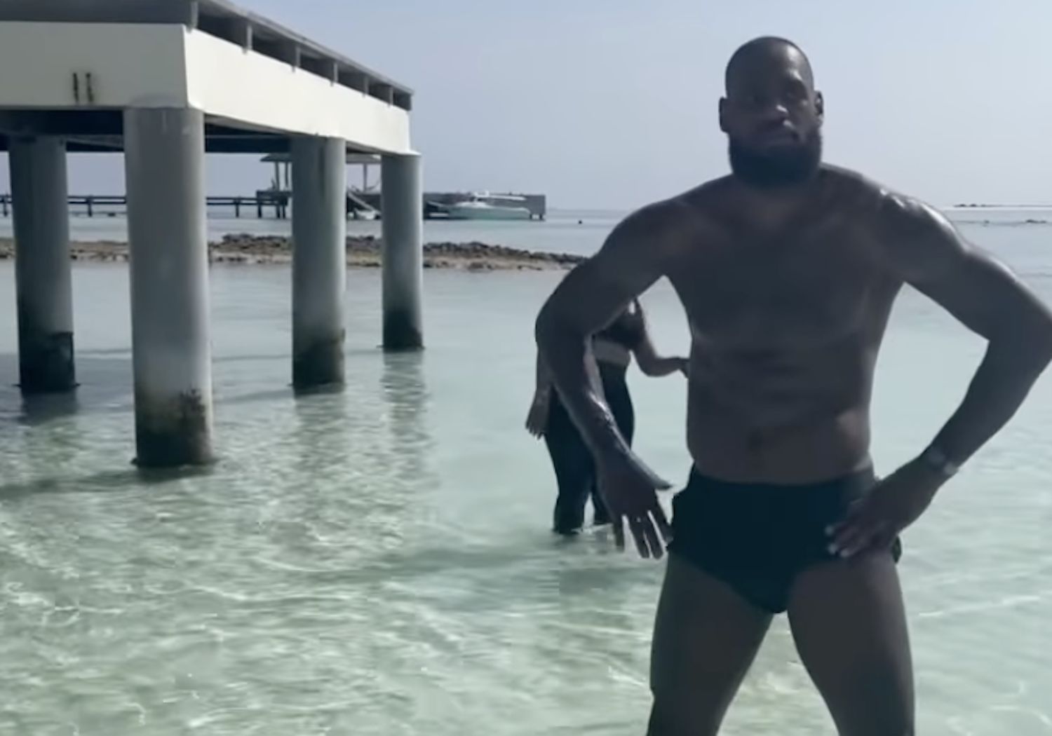 LeBron James wypoczywa na Malediwach 