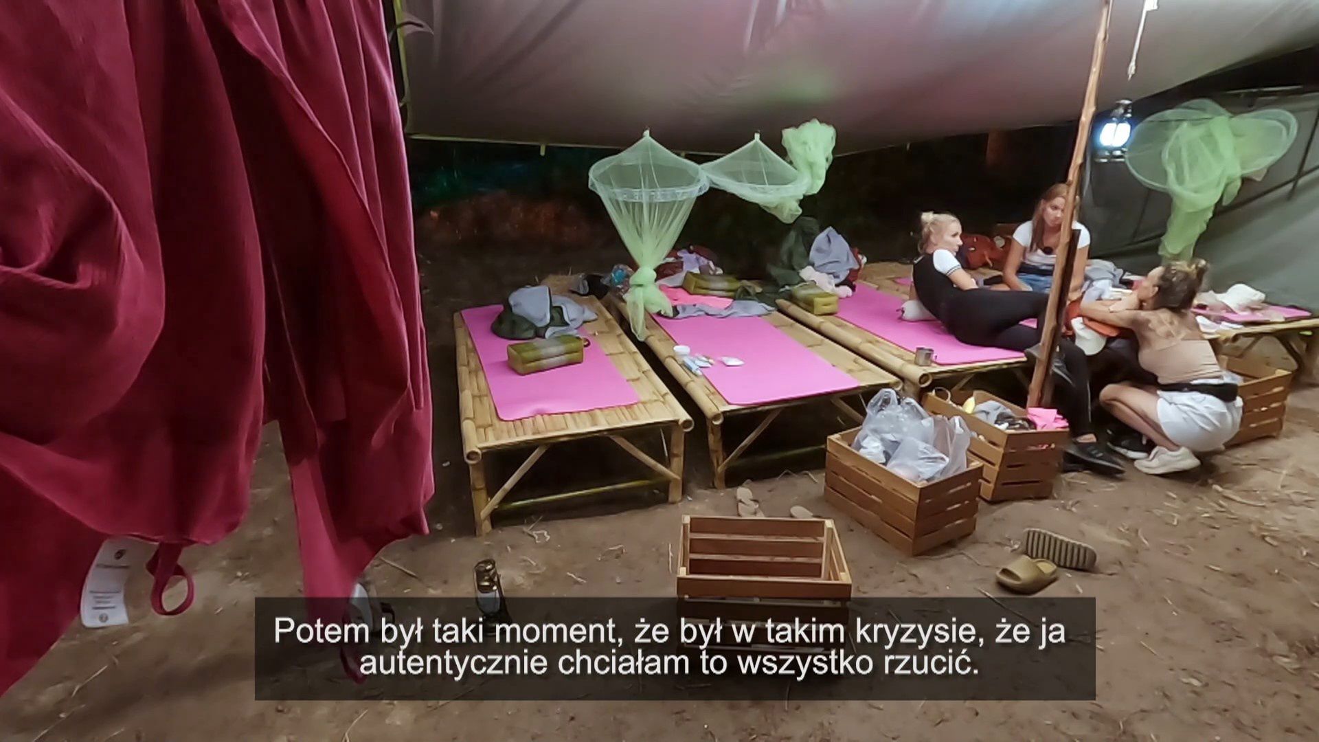 Agnieszka Kaczorowska w programie "Królowa przetrwania"