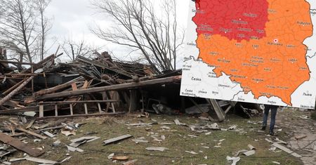 Czerwone alerty IMGW dla siedmiu województw. Kolejna wichura uderzy w Polskę