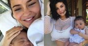 Kylie Jenner usunęła WSZYSTKIE ZDJĘCIA Stormi z Instagrama. "Boi się o jej bezpieczeństwo"