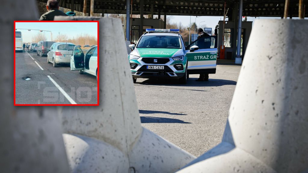 Polsko-rosyjskie przejście granicznie w Gronowie woj. warmińsko