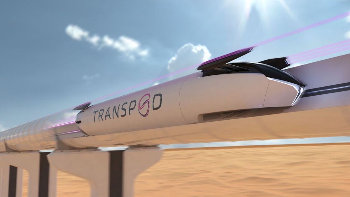 Koncepcja pojazdy FluxJet od kanadyjskiej firmy TransPod