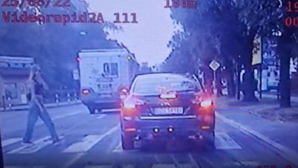 Policjanci z grupy Speed byli świadkami niebezpiecznej sytuacji