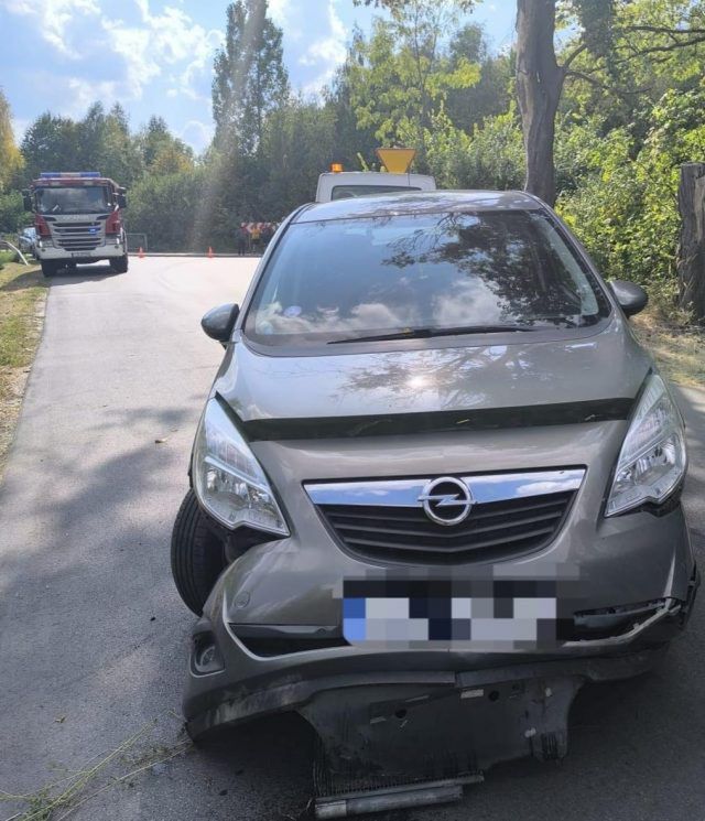 Świadek zauważył auto w rowie. Nietrzeźwy kierowca zatrzymany przez policjantów (zdjęcia)