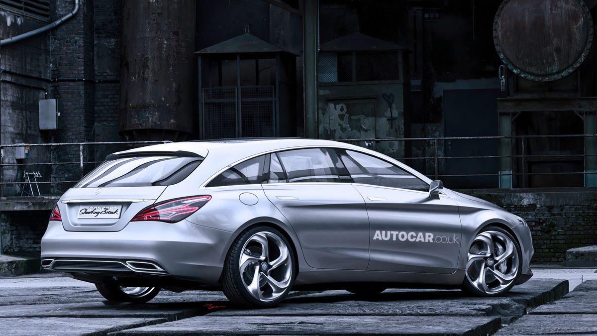 Mercedes CLA Shooting Brake - projekt