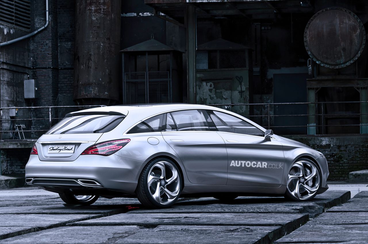 Mercedes CLA Shooting Brake - projekt