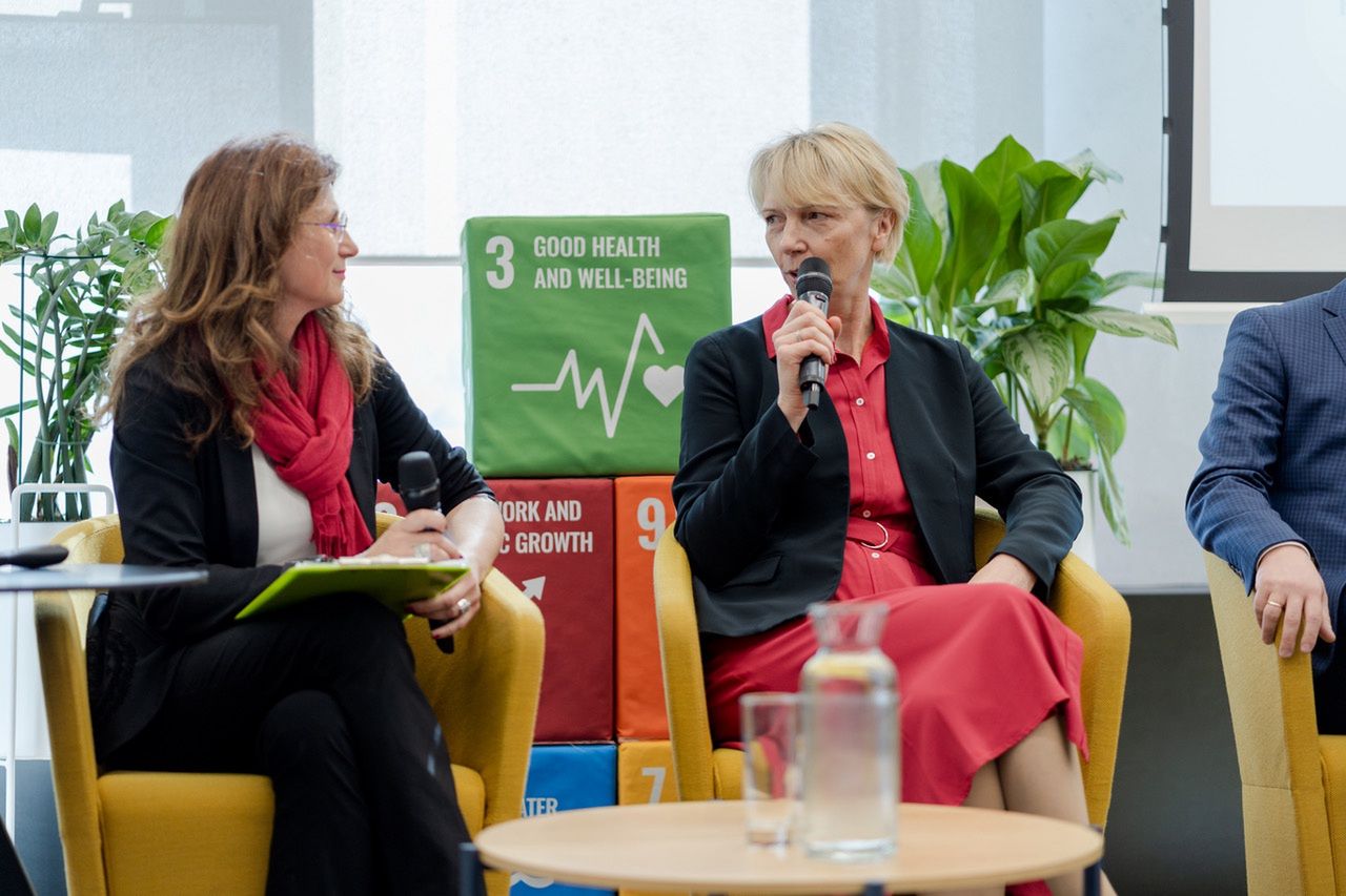 Panel dla przedstawicieli i przedstawicielek biznesu, Konferencja Instytutu Humanites: wypowiedź Agnieszki Sory – wieloletniej prezes Zarządu GfK