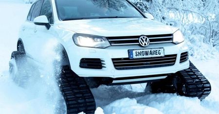 Volkswagen Snowareg, czyli wszędobylski Touareg