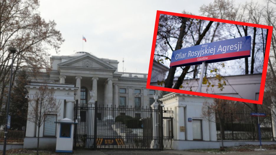 Ciąg pieszo-rowerowy wzdłuż ul. Belwederskiej od Bagateli do skrzyżowania ze Spacerową w Warszawie stał się Aleją Ofiar Rosyjskiej Agresji.