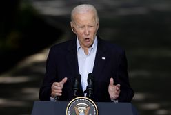 "Nie jestem zaskoczony". Joe Biden zabrał głos