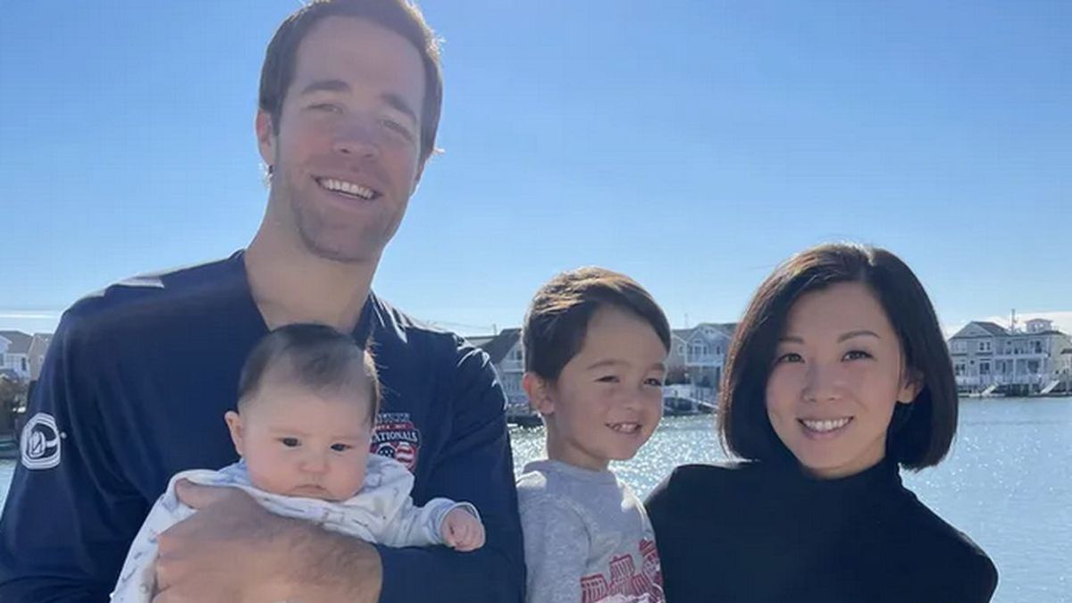 Yiran Sherry wraz z rodziną.