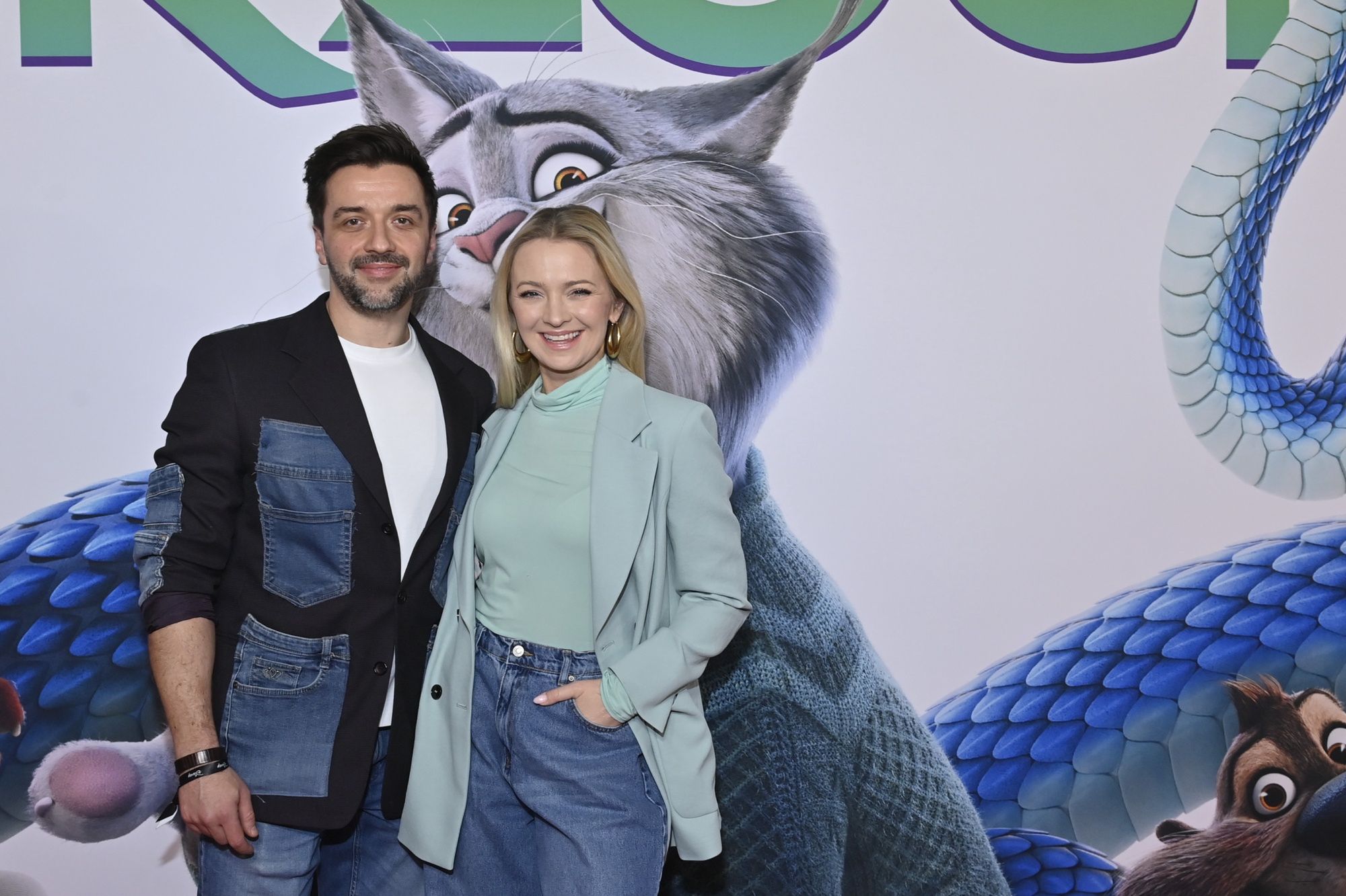 Barbara Kurdej-Szatan, Rafał Szatan na premierze "Zwierzogrodu2"