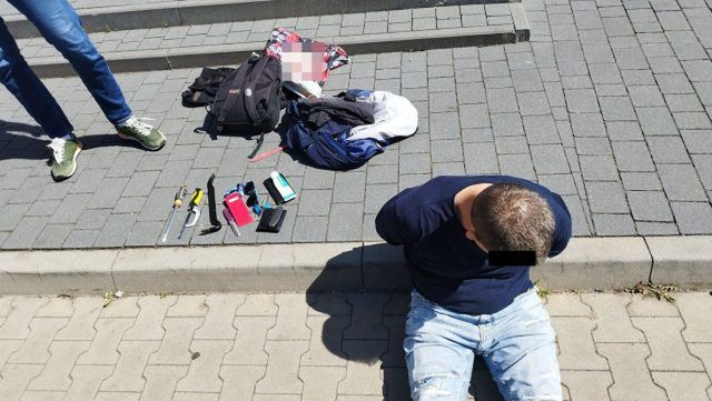 fot. Policja Lublin. Włamywał się do mieszkań w Kalinowszczyźnie i Czechowie
