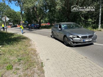 Góra Kalwaria: Rowerzysta wjechał pod BMW. Trafił do szpitala