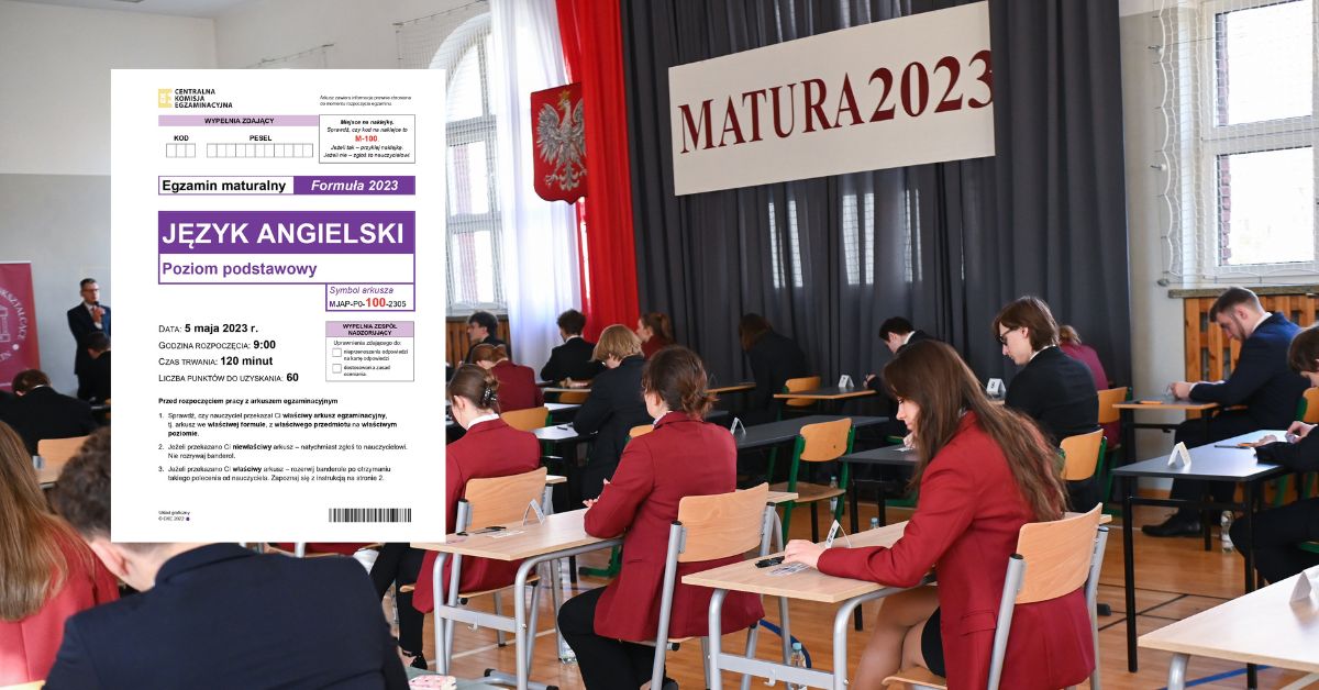 Arkusze matury z języka angielskiego