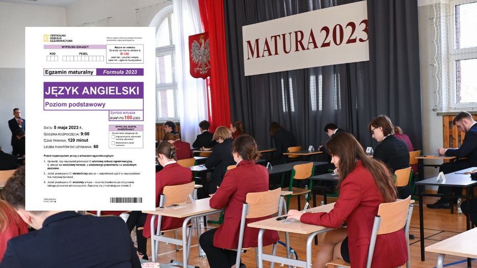 Arkusze matury z języka angielskiego