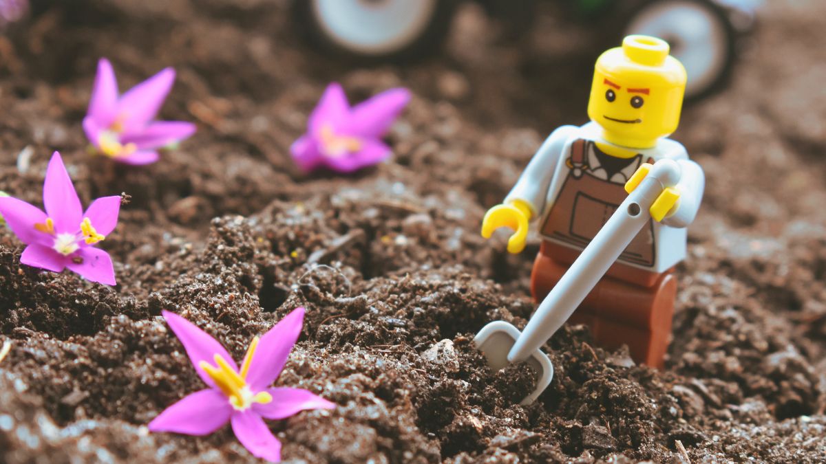 Ludzik z zestawu Lego