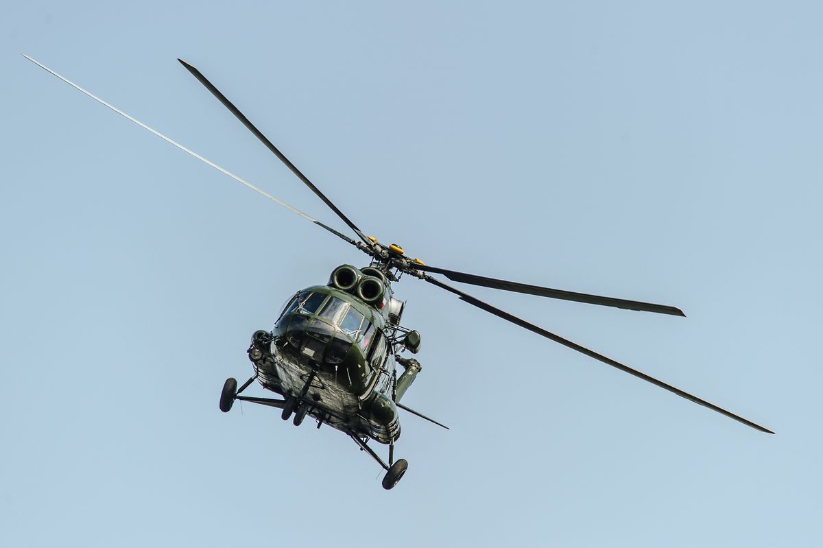 Wojskowy śmigłowiec Mi-8 rozbił się na przedmieściach Moskwy. Cała załoga zginęła