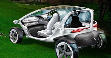 Mercedes-Benz Vision Golf Cart - melex przyszłości