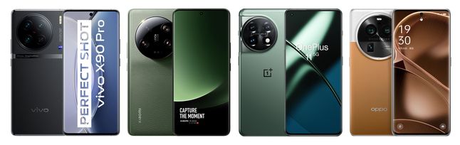 vivo X90 Pro, Xiaomi 13 Ultra, OnePlus 11 i OPPO Find X6 Pro