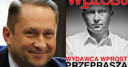 "Wprost" przeprasza Durczoka na okładce, ale dodaje, że "nie za artykuły o molestowaniu"!
