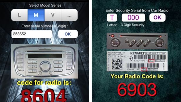 Kalkulator kodów do radioodbiorników Forda lub Renault [giveaway] 1