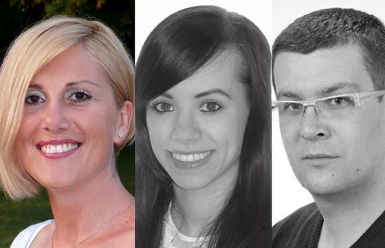 Eliza Graff, Michał Murawski i Justyna Makowska w Mr Target