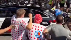 Dramatyczny wypadek na Tour de France. Trafił do szpitala