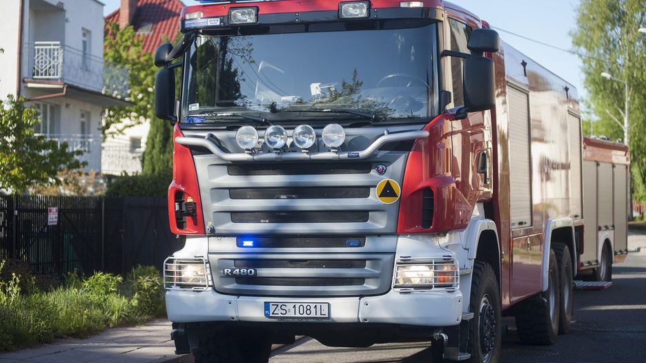 Druhowie z Ochotniczej Straży Pożarnej w Kluczach mają nowy wóz