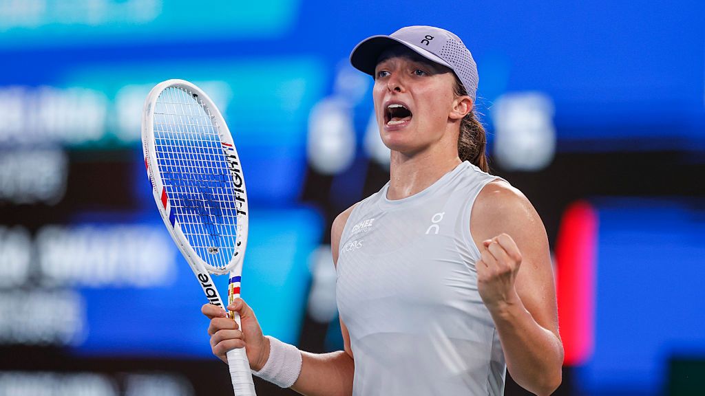 Getty Images / Wang He / Na zdjęciu: Iga Świątek 