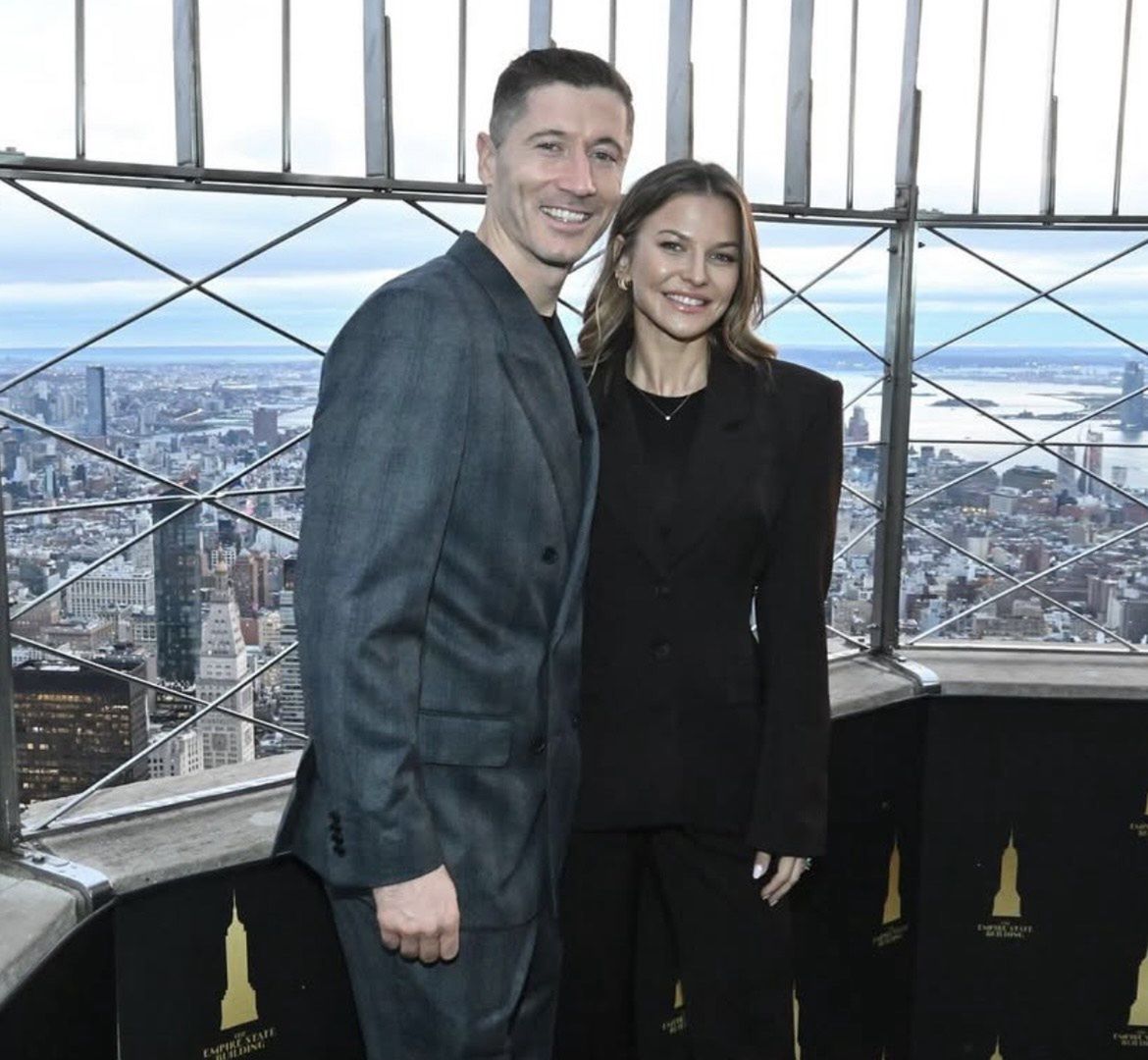 Anna i Robert Lewandowscy