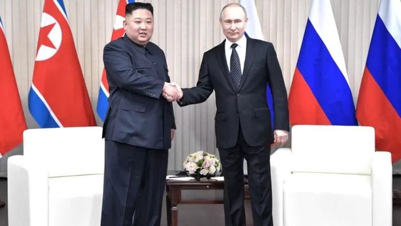 Володимир Путін і Кім Чен Ин востаннє зустрічалися у 2019 році