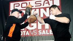 Trening medialny przed Polsat Boxing Night (Gołota vs. Saleta)