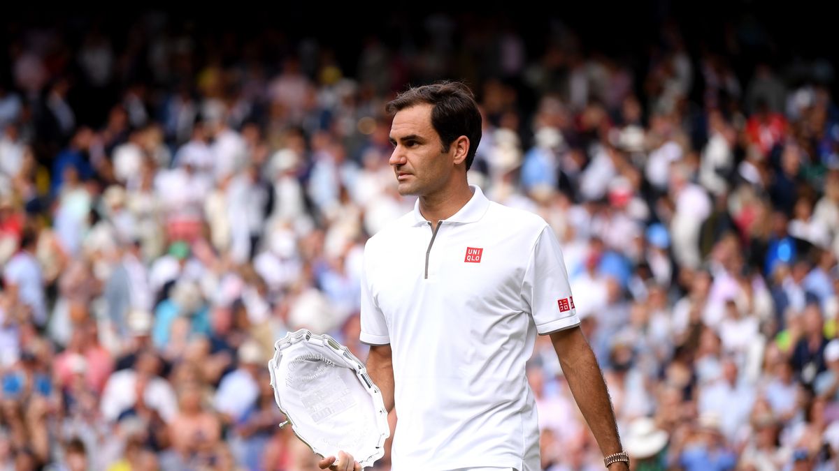Roger Federer, finalista Wimbledonu 2019