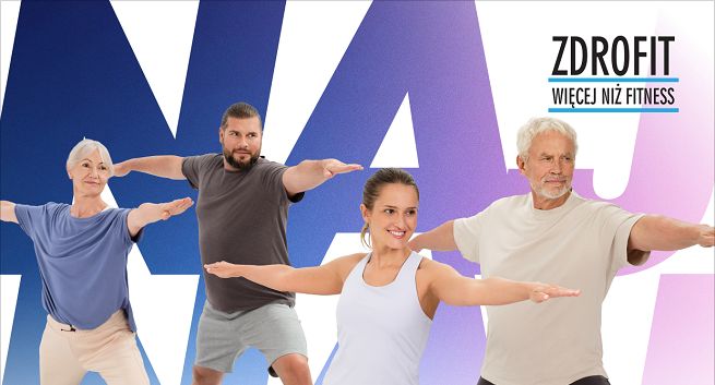 „Najbliżej do formy" w reklamach Zdrofit. W reklamie Krzysztof Ibisz