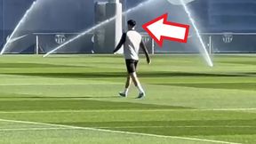 Lewandowski na treningu. Szybko wyłapali jeden szczegół