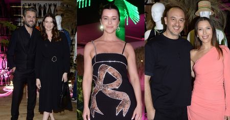Zlot celebrytów na na evencie marki odzieżowej: Ewa Chodakowska z mężem, Olivier Janiak z żoną, Malwina Wędzikowska... (ZDJĘCIA)