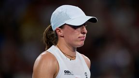 Pierwszy set wygrała, a później nastąpiła wielka demolka Świątek