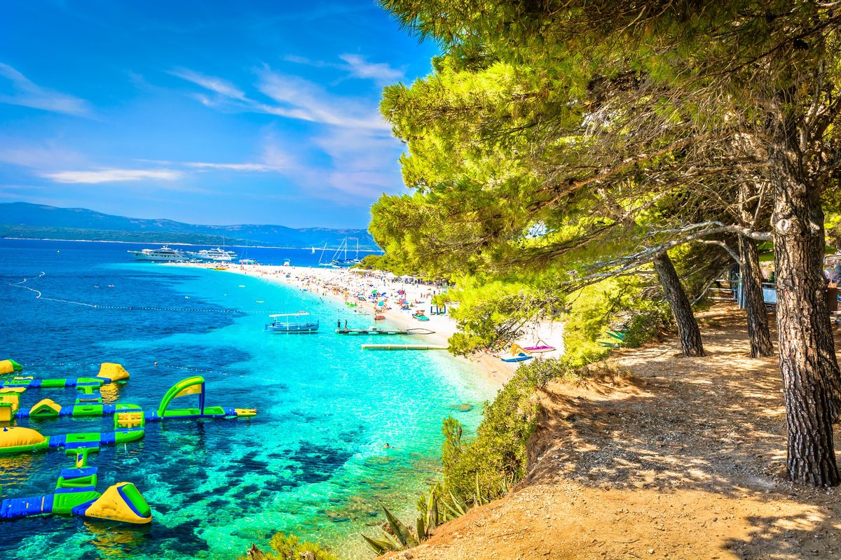 Chorwacja przyciąga pięknymi plażami 
