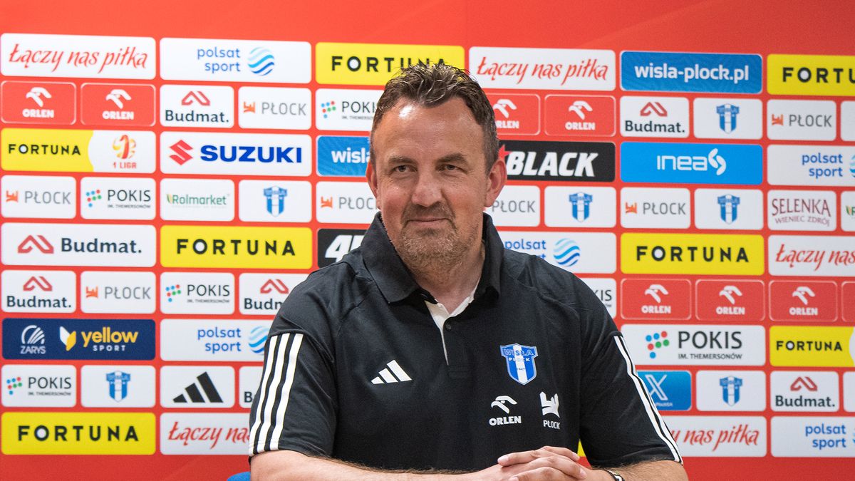Materiały prasowe / Wisła Płock / Na zdjęciu: Mariusz Misiura został nowym trenerem Wisły Płock