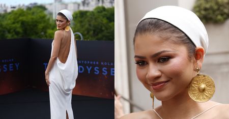 Zendaya niczym grecka bogini zachwyca na premierze filmu "Odyseja" (ZDJĘCIA)
