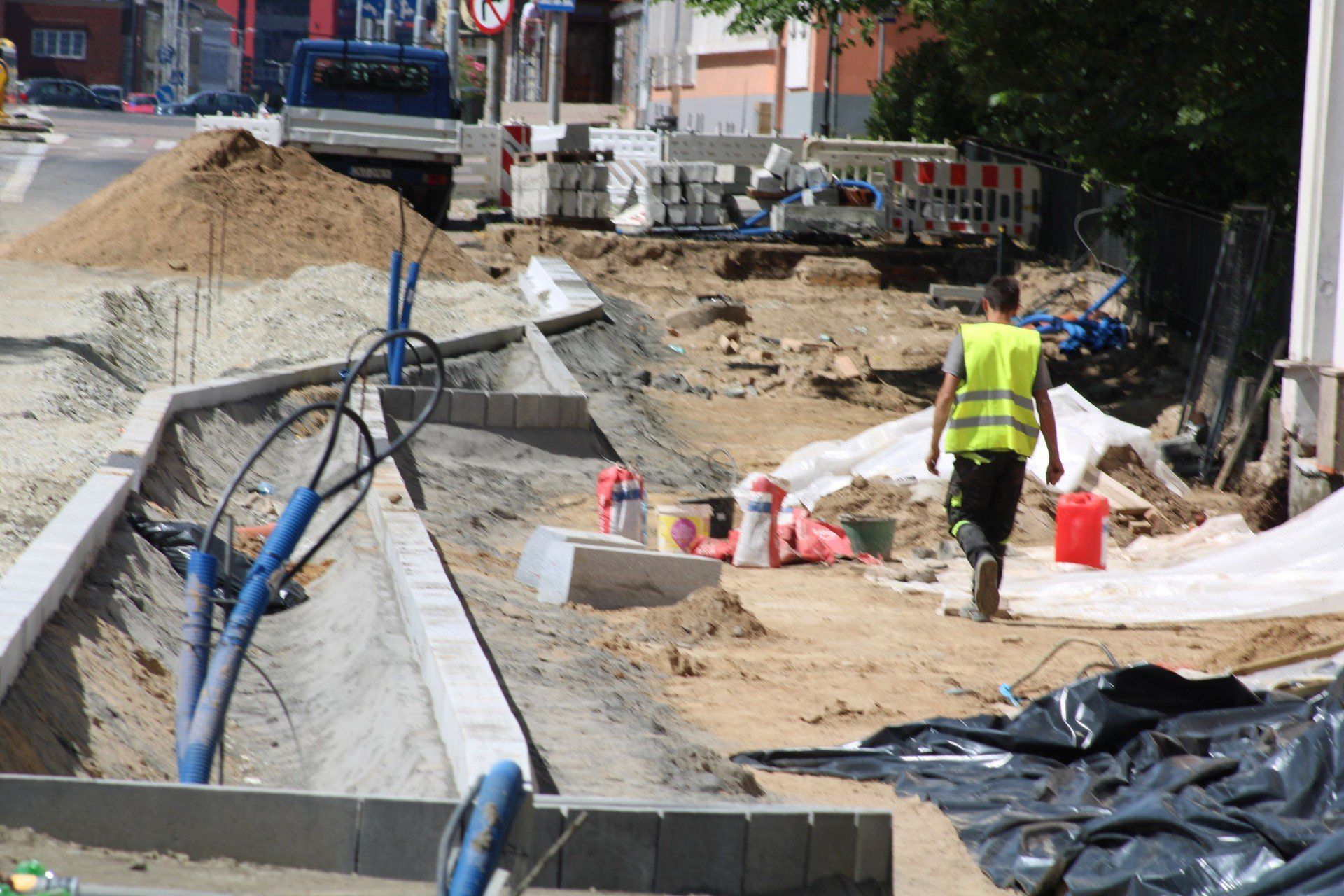 ULICA ZWYCIĘSTWA POSTĘP PRAC STAN NA 9 LIPCA 2025