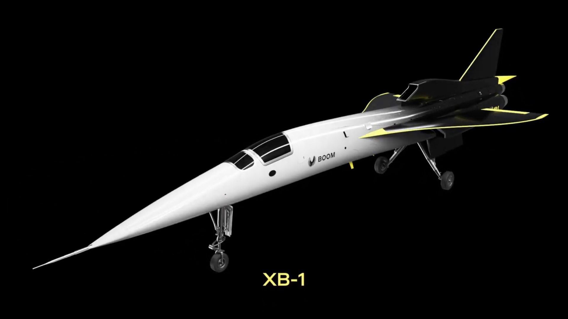 Ponaddźwiękowy Boom XB-1.